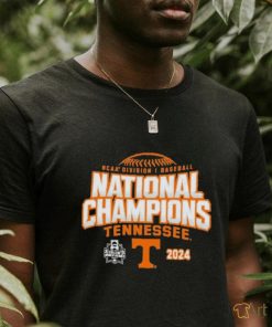 Champion Black Tennessee Volunteers 2024 NCAA Men’s Baseball College World Series Champions T Shirt