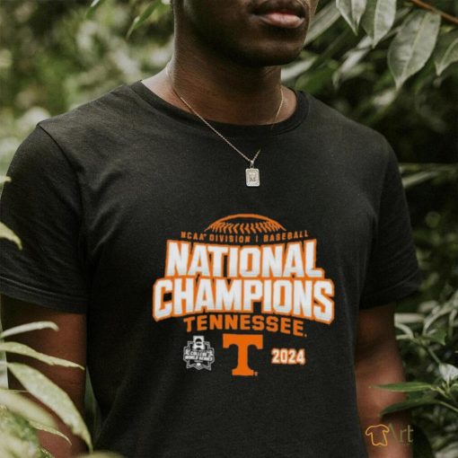 Champion Black Tennessee Volunteers 2024 NCAA Men’s Baseball College World Series Champions T Shirt