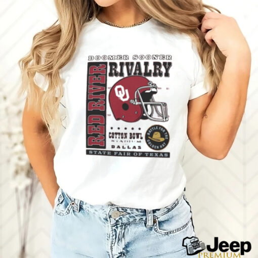 Champion Crimson Oklahoma Sooners Red River Rivalry Slogan Boomer Sooner t shirt