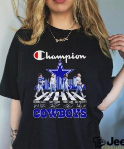 Champion Dallas Cowboys abbey road crossing signatures shirt