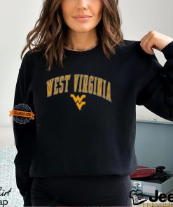 Champion Navy West Virginia Mountaineers Arch Over Logo Shirt