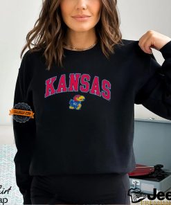 Champion Royal Kansas Jayhawks Arch Over Logo Shirt