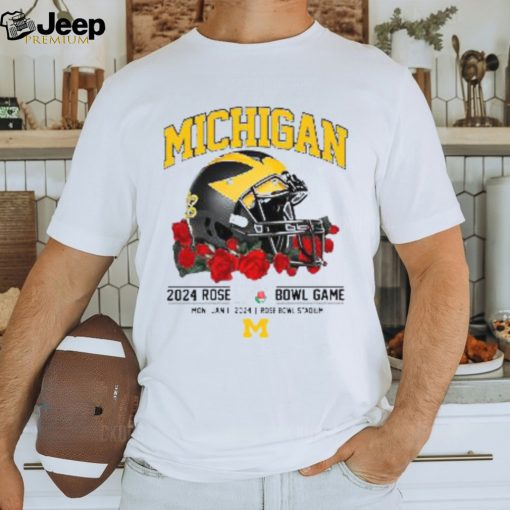 Champion University of Michigan Football 2024 Rose Bowl Game Shirt