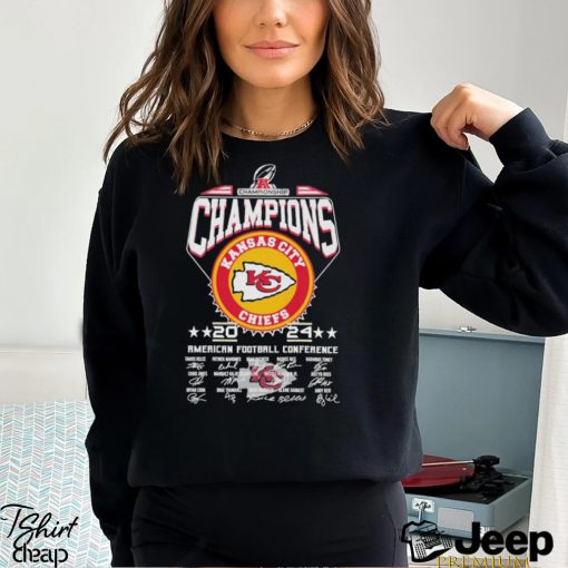 Champions 2024 American Football Conference Champions kansas City Chiefs Shirt