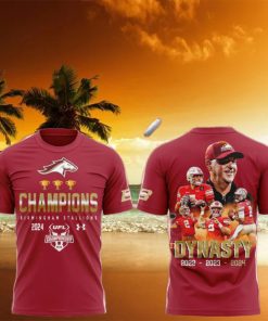 Champions Birmingham Stallions 2024 UFL Championship Dynasty 3D T Shirt