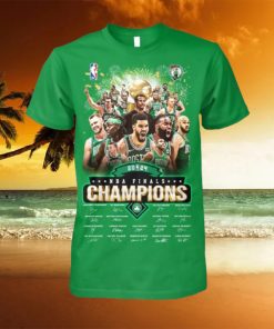Champions Boston Celtics 2023 2024 NBA Fianls T Shirt3