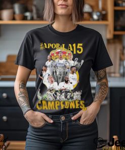 Champions League A Por La 15 Real Madrid 2024 Fan T Shirt