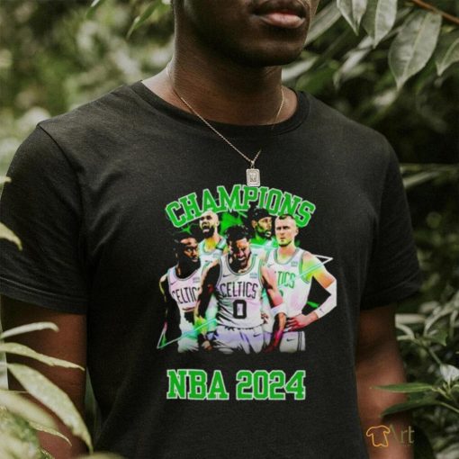 Champions Nba 2024 Boston Celtics Players Vintage Shirt