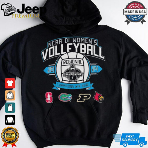 Champions Win Here 2024 NCAA DI Women’s Volleyball Regional – Louisville Shirt