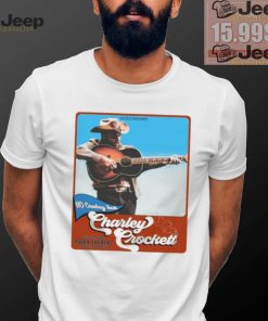 Charley crockett july 22 2024 cleveland oh poster shirt