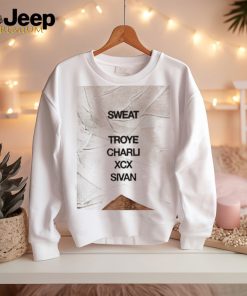 Charli XCX And Troye Sivan New Collaboration Titled SWEAT Fan Gifts Troye Sivan Ver shirt