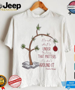 Charlie Brown Christmas Tree Quote T Shirt