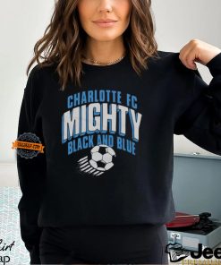 Charlotte Fc Mighty Black And Blue Shirt