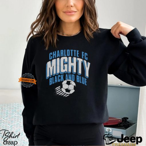 Charlotte Fc Mighty Black And Blue Shirt