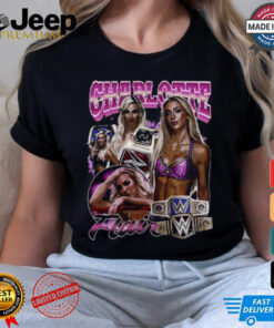 Charlotte Flair Retro Collage T Shirt