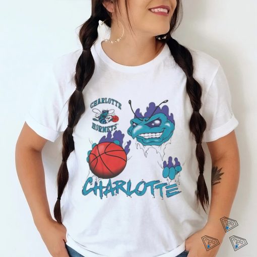 Charlotte Hornets 90s Vintage Basketball shirt