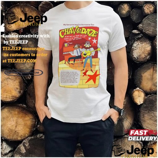 Chas And Dave My Favourite Band Is The Musical Duo Art Shirt