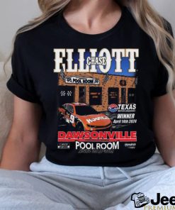 Chase Elliott Pool Room Texas Motor Speedway Winner April 2024 Dawsonville T Shirt