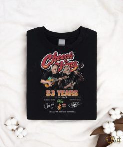 Cheech And Chong 53Year 1971 2024 Thank You For The Memories Signature T Shirt