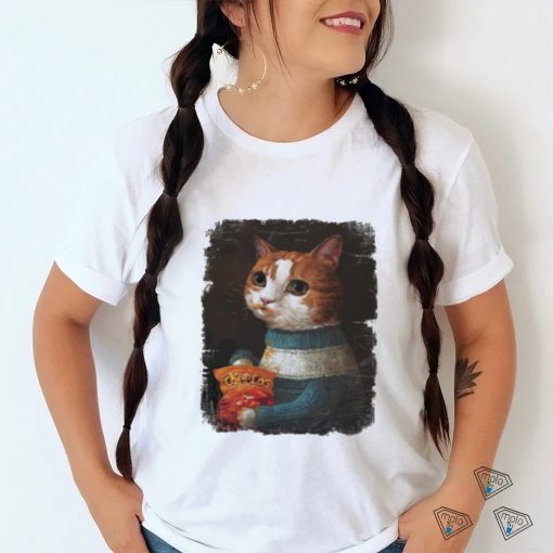 Cheeto Cat art shirt