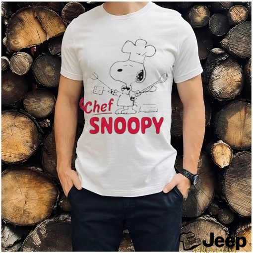 Chef Snoopy Peanuts Shirt