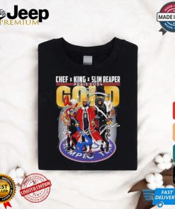 Chef – King – Slim Reaper Paris 2024 Gold Signature Shirt