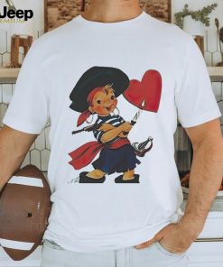 Cherry sorbet pirate valentine baby shirt