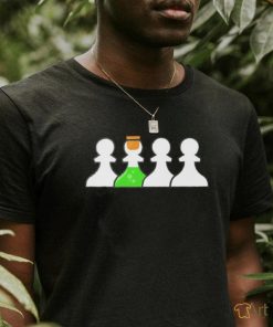 Chess Von Doom wearing poison pawn shirt