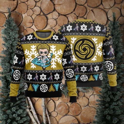 Chibi Nanami Kento Jujutsu Kaisen Ugly Christmas Sweater