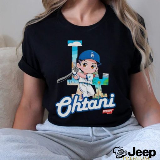 Chibi Othani LA City Baseball Player shirt