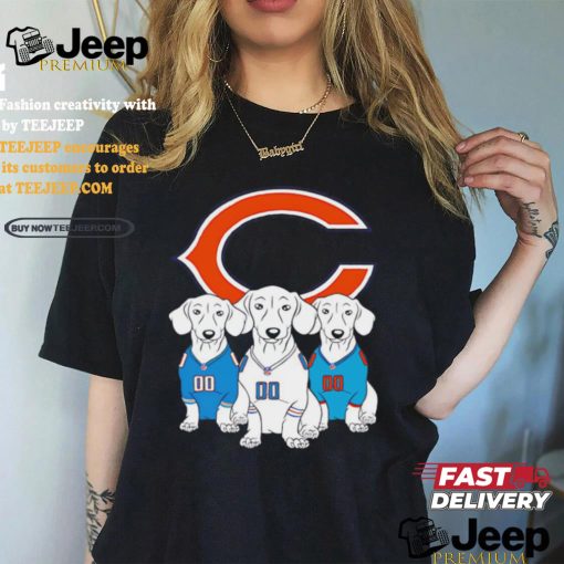 Chicago Bear Dachshund Dogs shirt