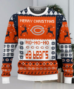 Chicago Bear Merry Christmas Ugly Christmas Sweaters