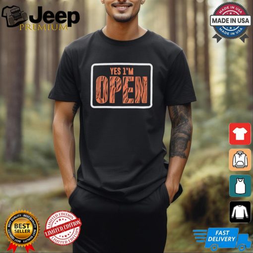 Chicago Bear yes 1’m open shirt