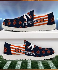 Chicago Bears 2024 Version Personalized Hey Dude Shoes