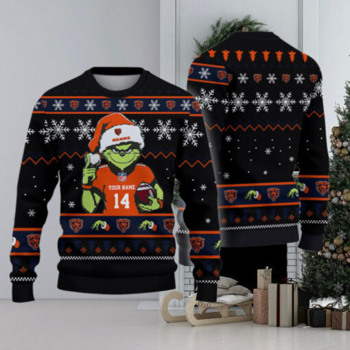 Chicago Bears Custom Chrismas Ugly Sweater