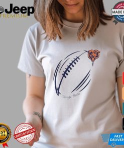 Chicago Bears G III 4Her by Carl Banks Subtle Football Fitted T Shirt