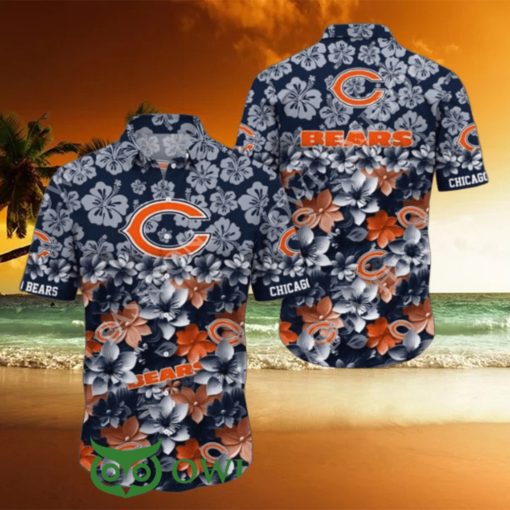 Chicago Bears NFL Floral Hawaiian Shirt Trending Summer