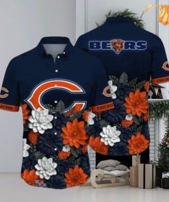 Chicago Bears NFL Flower Hawaii Shirt Style Gift For Men And Women