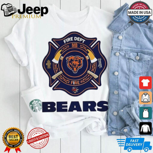 Chicago Bears shirt Firefighter Appreciation logo