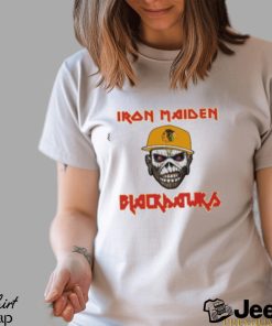 Chicago Blackhawks Iron Maiden Rock Band T Shirt