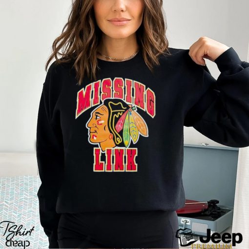 Chicago Blackhawks missing link shirt