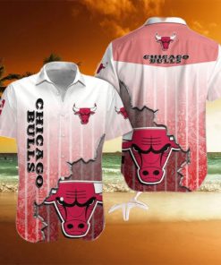 Chicago Bulls Red Hawaiian Shirt Style Gift