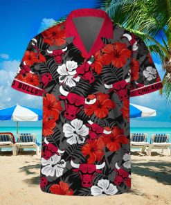 Chicago Bulls Team NBA Hawaii Set Hawaiian Shirt And Beach Short For Fans