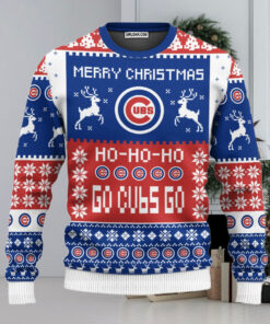 Chicago Cubs Merry Christmas Ugly Christmas Sweaters