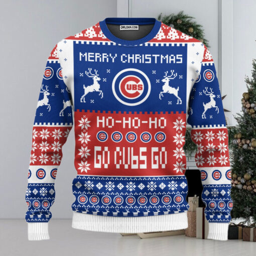 Chicago Cubs Merry Christmas  Ugly Christmas Sweaters