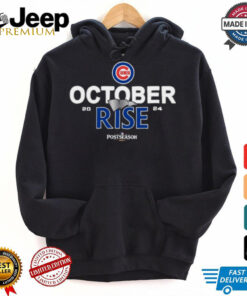 Chicago Cubs October rise 2024 Postseason shirt