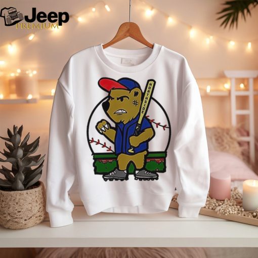 Chicago Cubs angry bear logo shirt