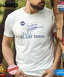 Chicago El Cat Train 2024 T Shirt White