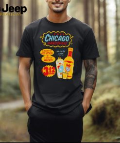 Chicago Handshake Sign Painting Zip Up shirt