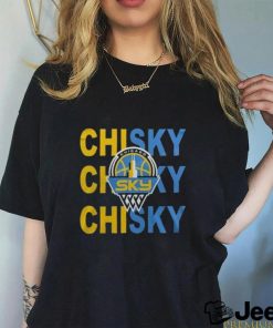 Chicago Sky Angel Reese Signature T shirt